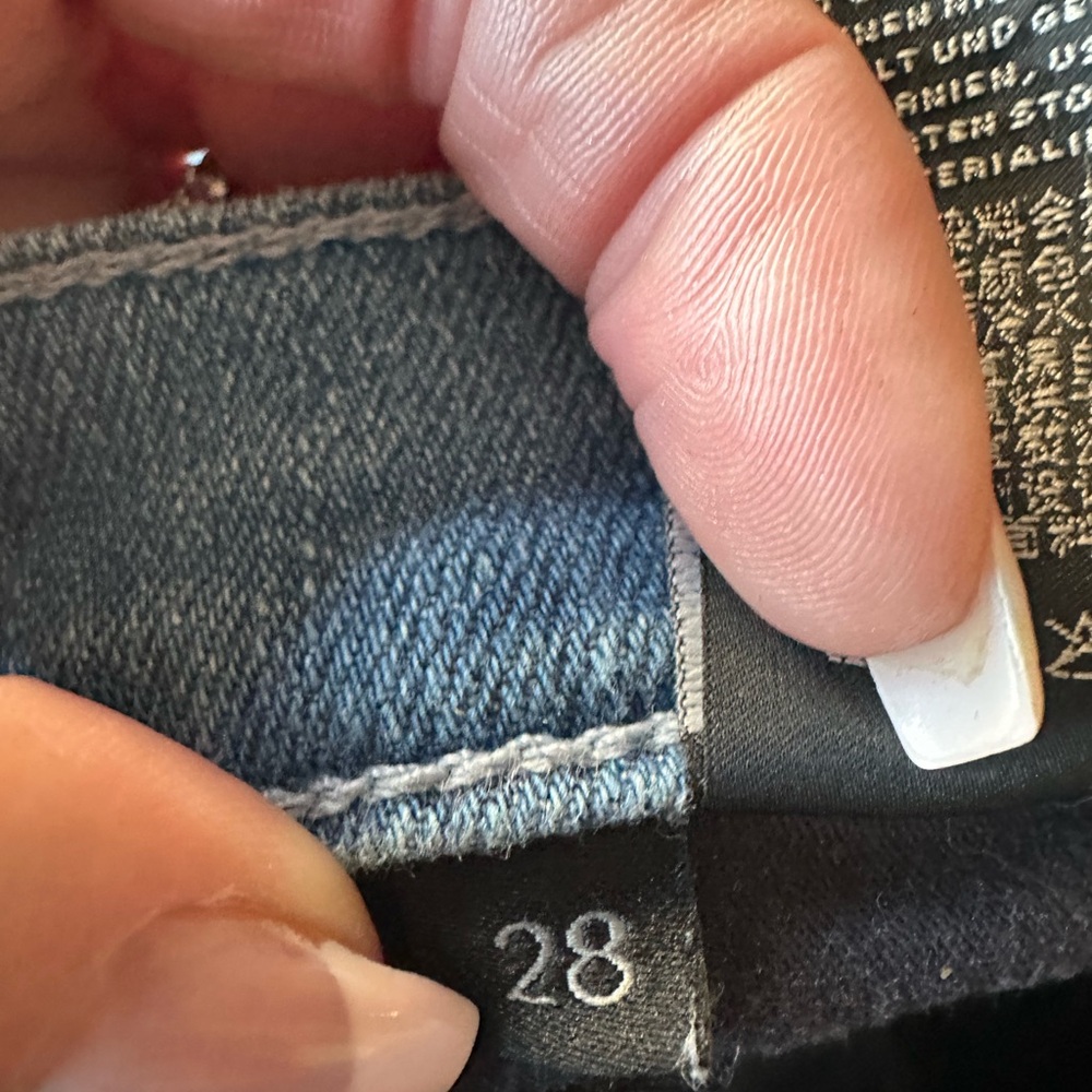 J Brand Sky Blue Flare Jeans - Picture 10 of 13